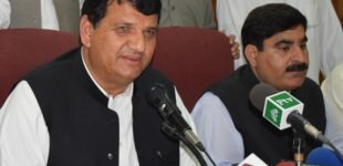 Ameer Muqam alleges KP government, ECP officials of rigging NA-4 by-poll