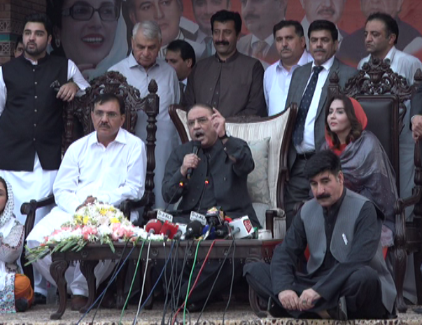 PPP to merge FATA with KP if present govt failed: Zardari