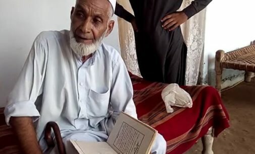 Faqir Gul from Charsadda writes the Holy Quran in own handwriting, translates into Pashto